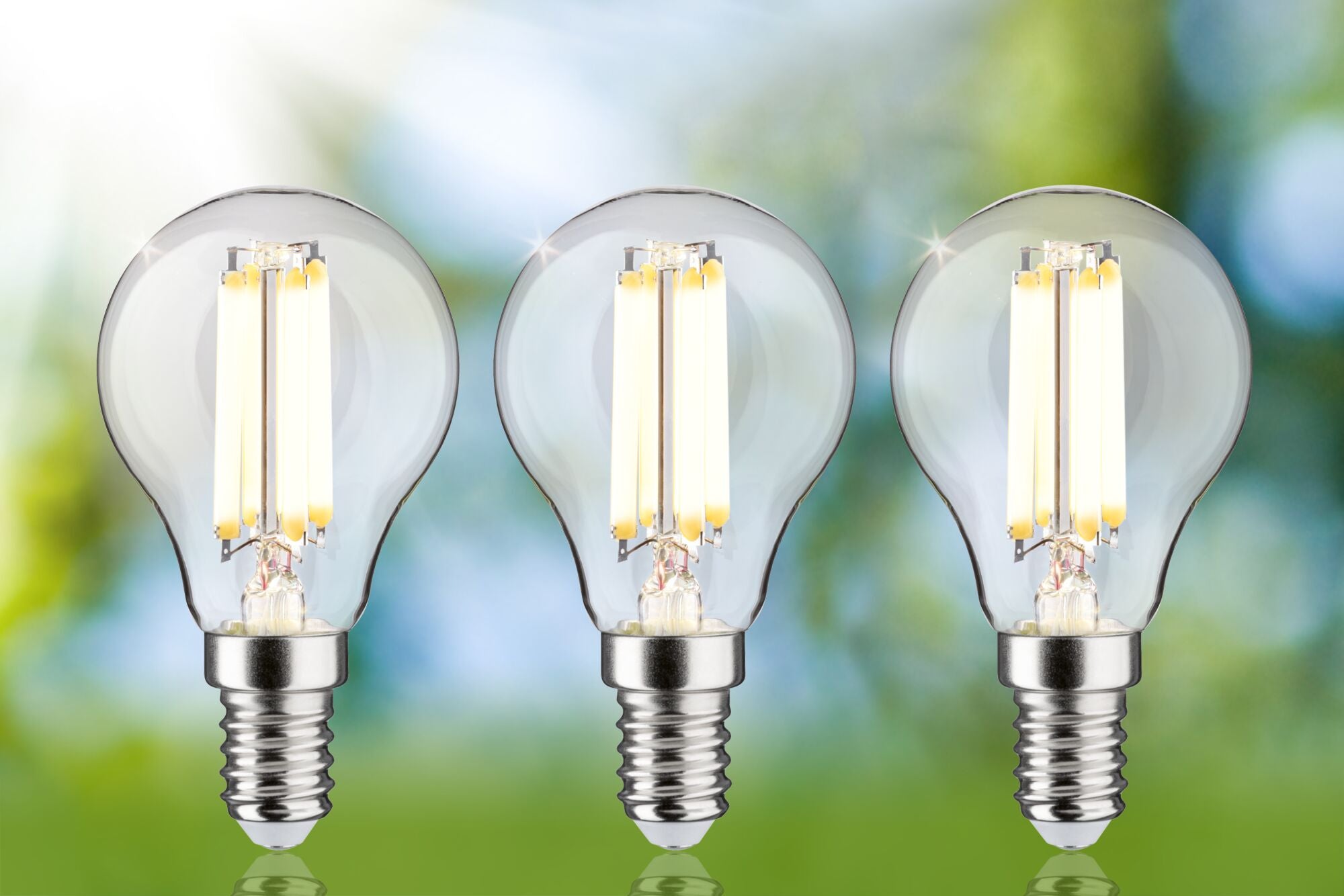 LED Tropfen  3er-Set 82 mm