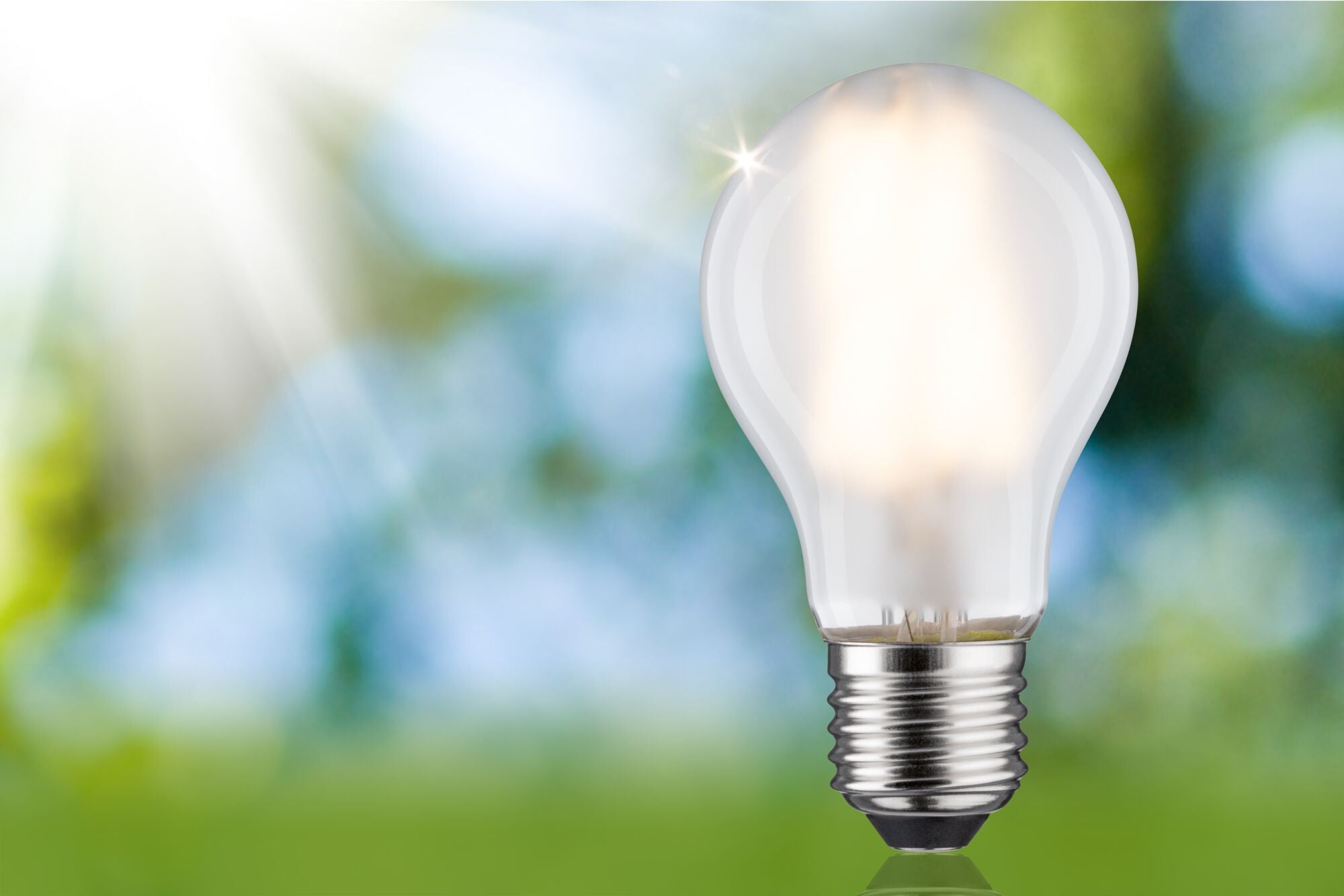 LED Birne  Einzelleuchte