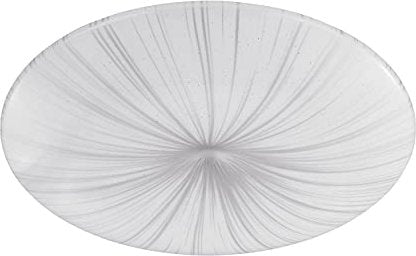 Eglo Nieves 31cm weiß/silber