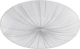 Eglo Nieves 31cm weiß/silber