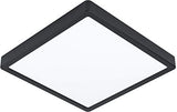 Eglo Fueva 5 eckig 28.5x28.5cm 20.5W 3000K Aufbauleuchte schwarz