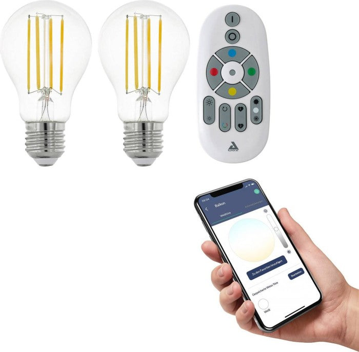 Eglo connect.Z LED Birne E27 6W/840 dimmbar, 2er-Pack
