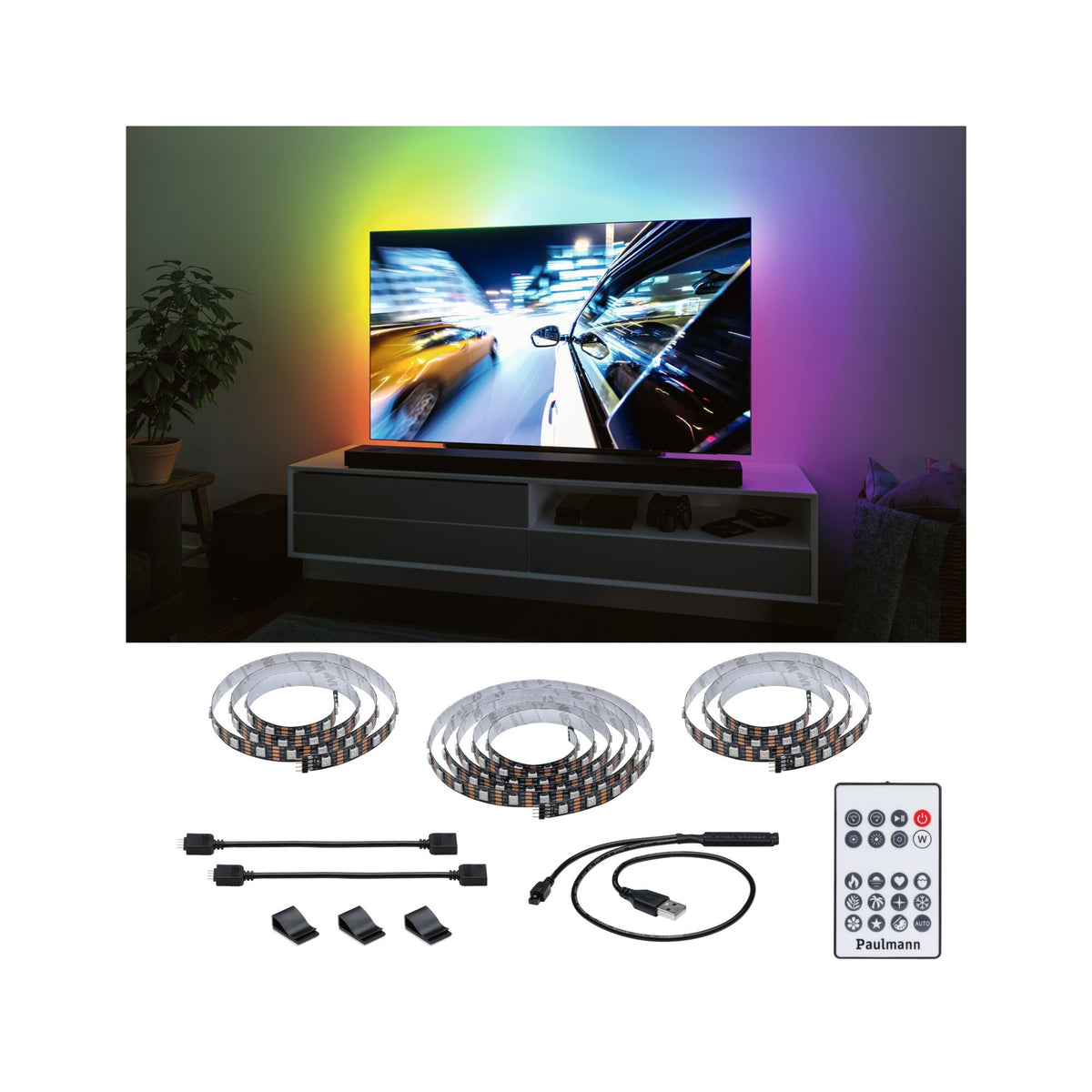 TV-Beleuchtung  75 Zoll