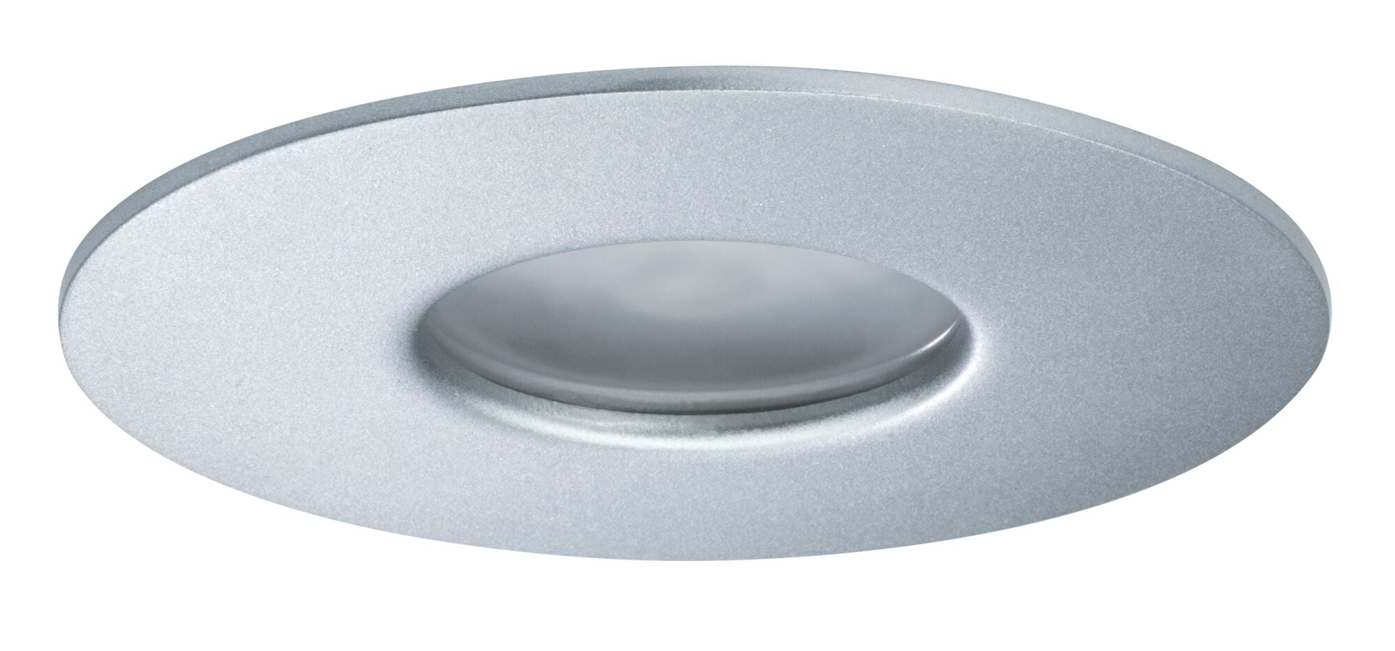 House Außeneinbauleuchte IP44 rund 95mm 3000K 4,4W 410lm 230V Silber Metall/Acryl