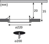 LED Einbaupanel