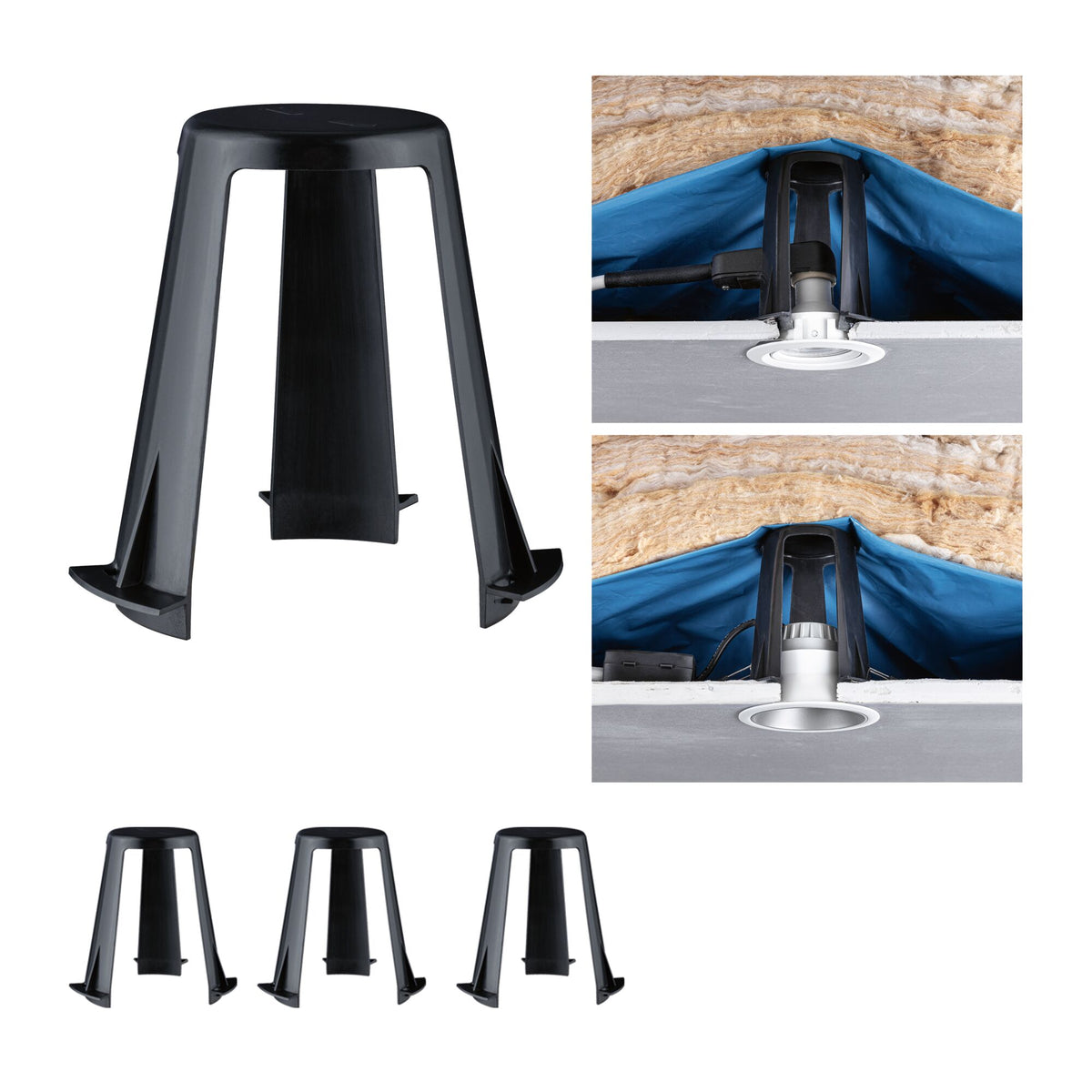 Abstandshalter für Einbauleuchten  62 - 90mm