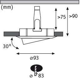 Nova Plus  3er-Set schwenkbar