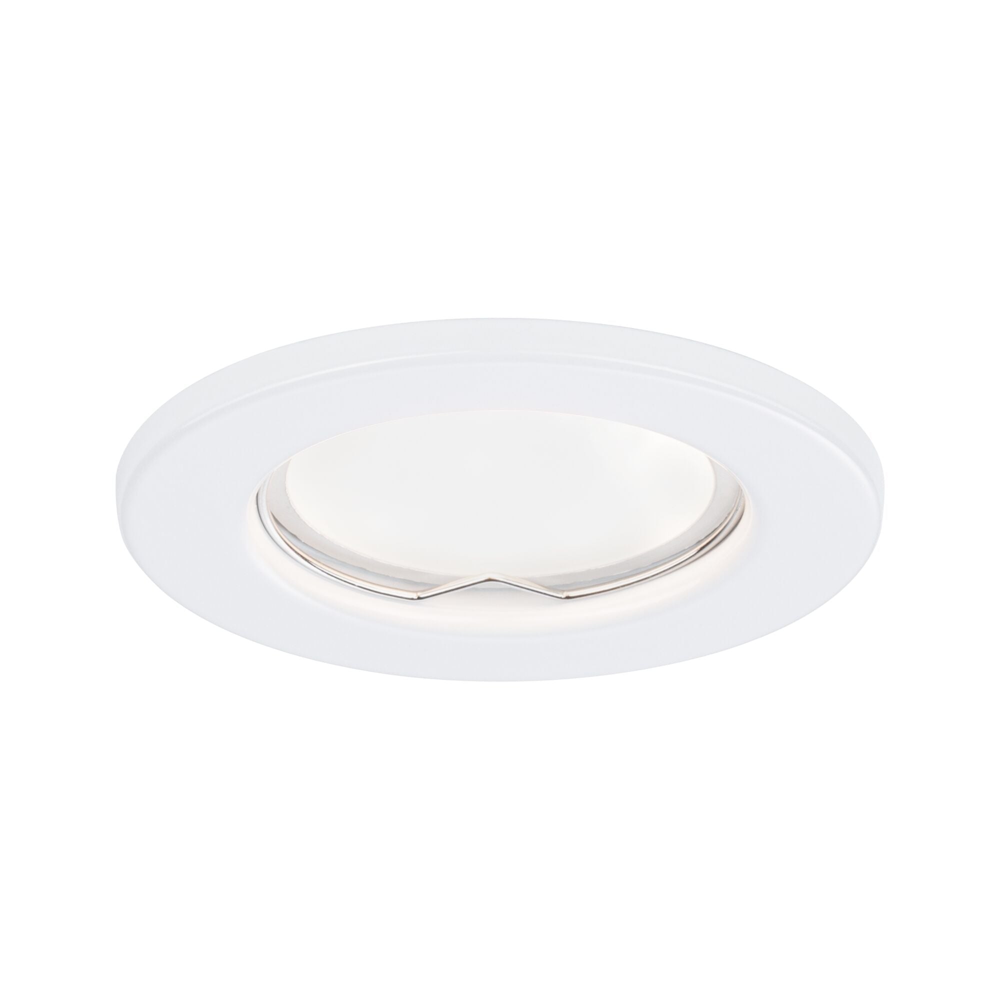 Einbauleuchte 3er-Set starr rund 80mm GU10 max. 3x10W 230V dimmbar Weiß