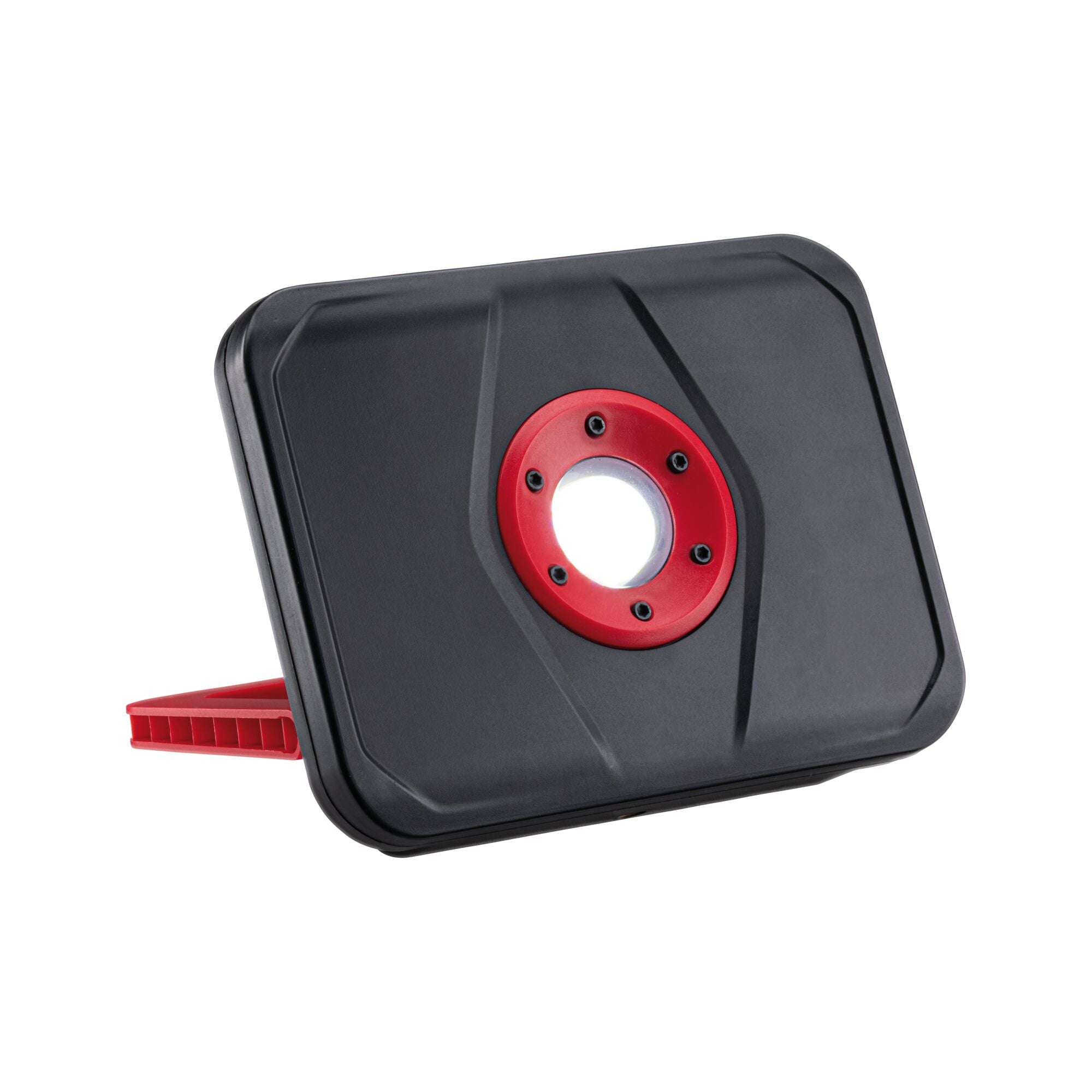 Akkuleuchte Akku Worklight IP65 dimmbar 6500K Schwarz/Rot
