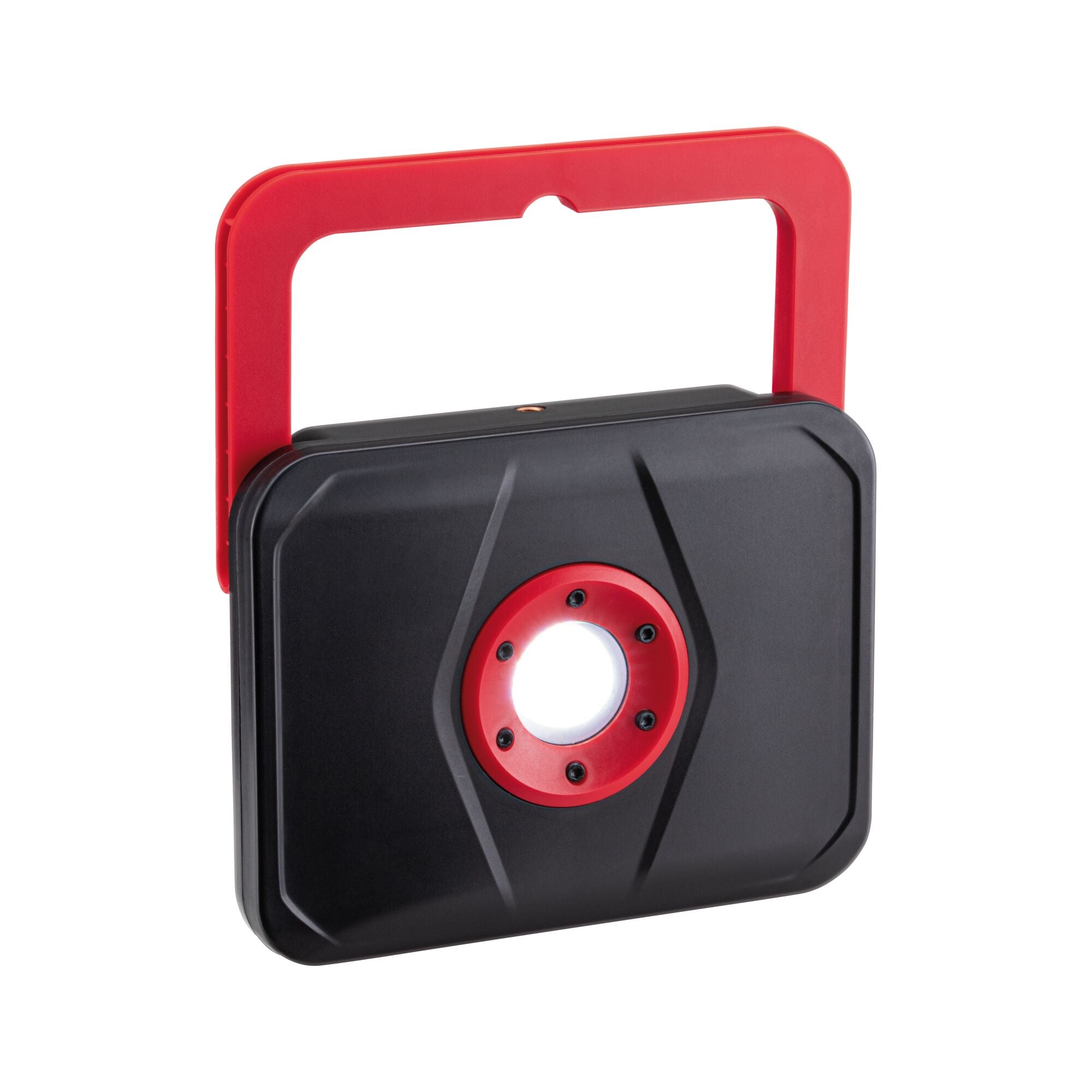 Akkuleuchte Akku Worklight IP65 dimmbar 6500K Schwarz/Rot