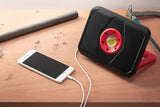 Akkuleuchte Akku Worklight IP65 dimmbar 6500K Schwarz/Rot