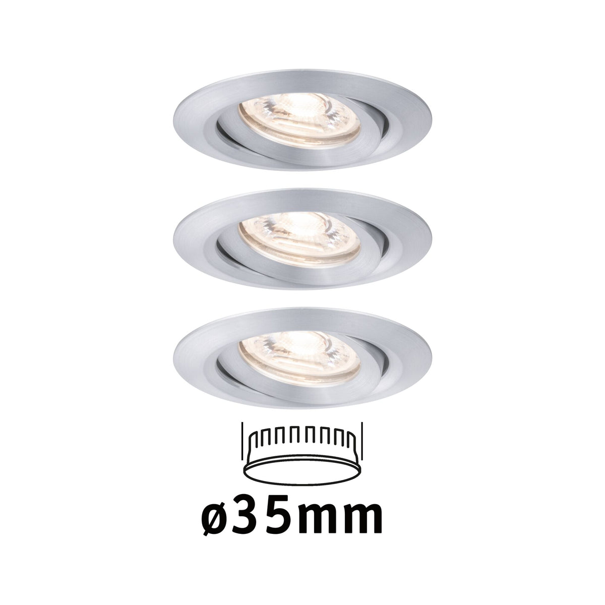 Nova Mini Coin Basisset schwenkbar