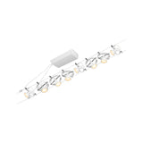 CorDuo Seilsystem Cardan Basisset GU5,3 max. 8x7,5W 230/12V Weiß matt