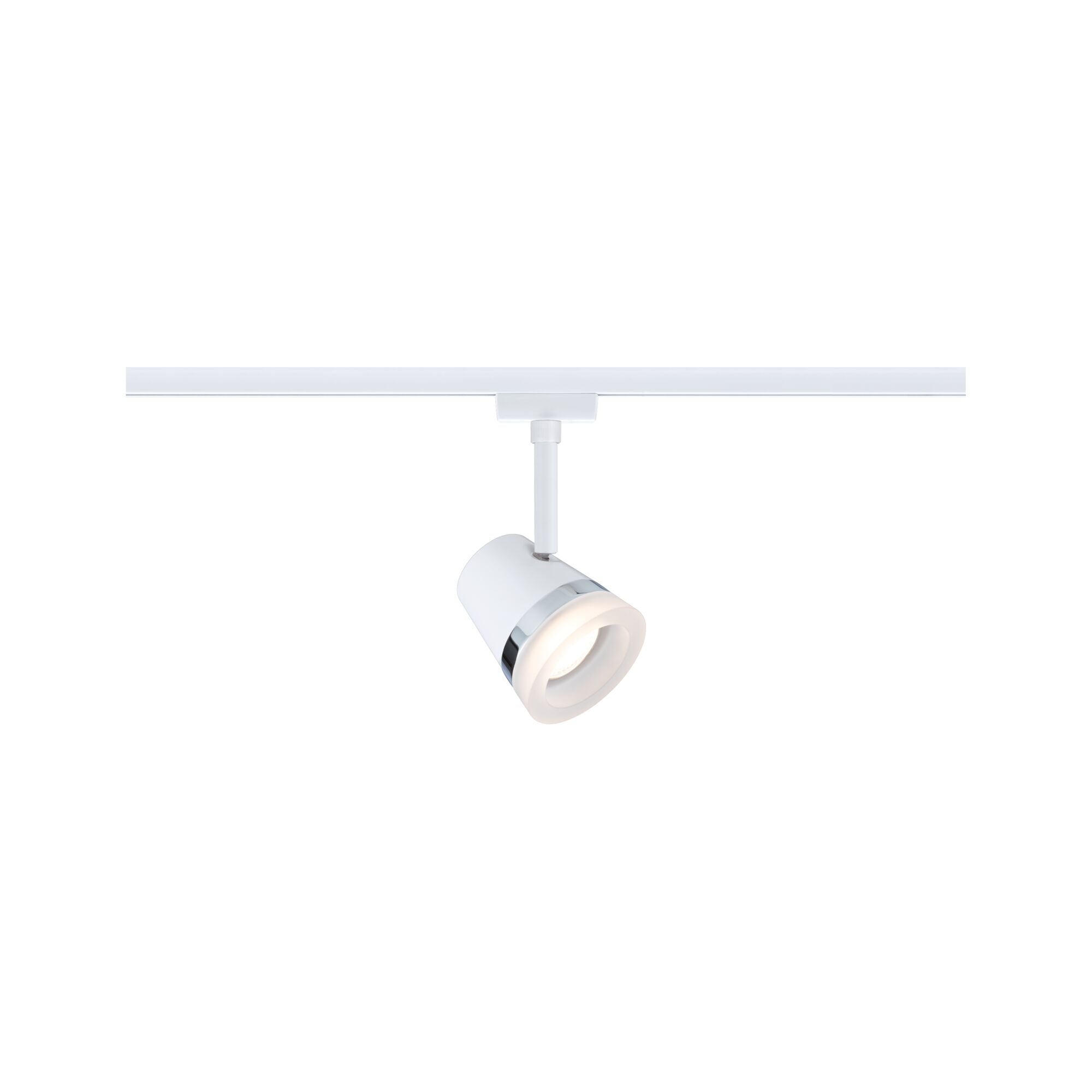 URail Schienenspot Cone Einzelspot GU10 max. 10W dimmbar 230V Signalweiß