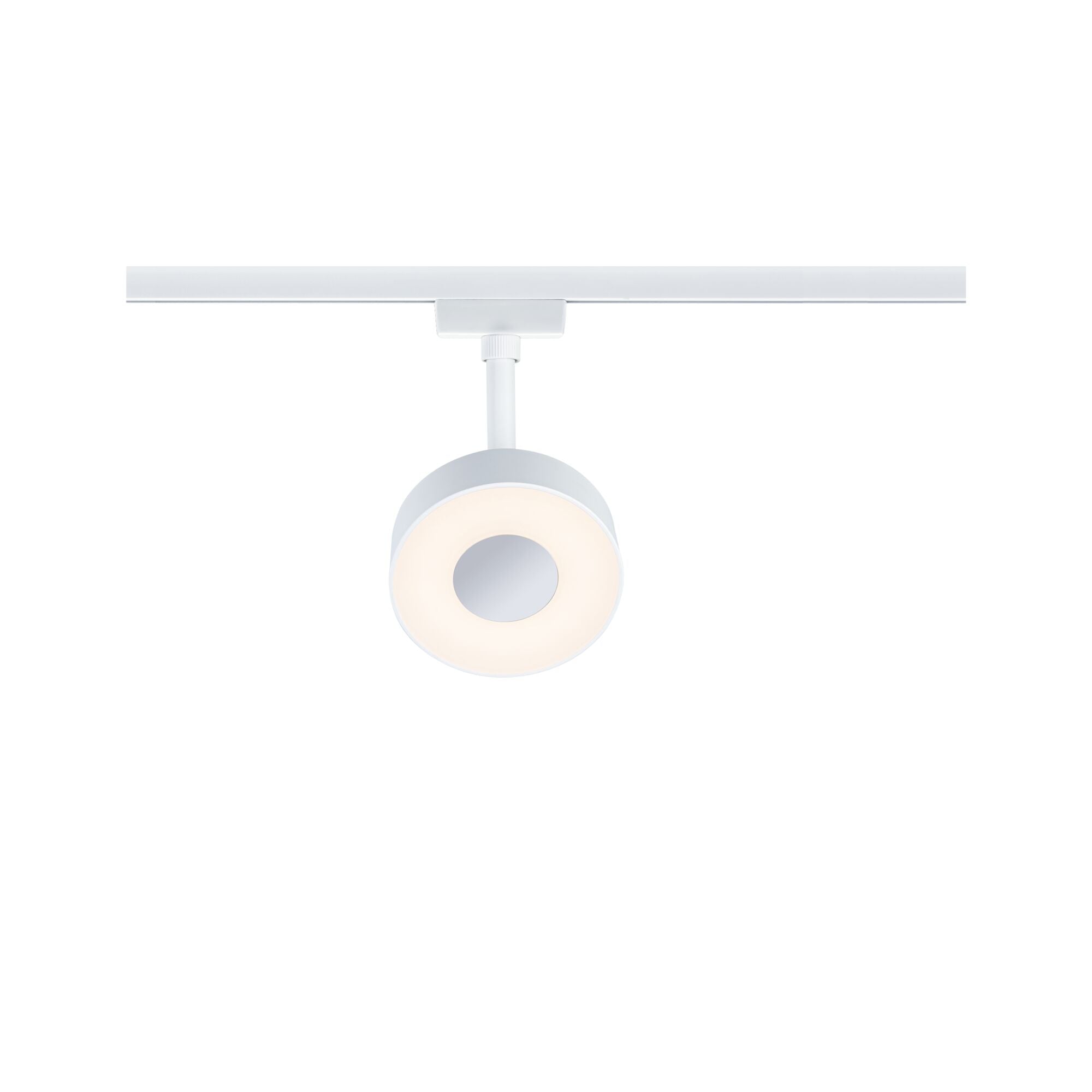 URail LED Schienenspot Circle Einzelleuchte 180lm 5W 3000K dimmbar 230V Signalweiß