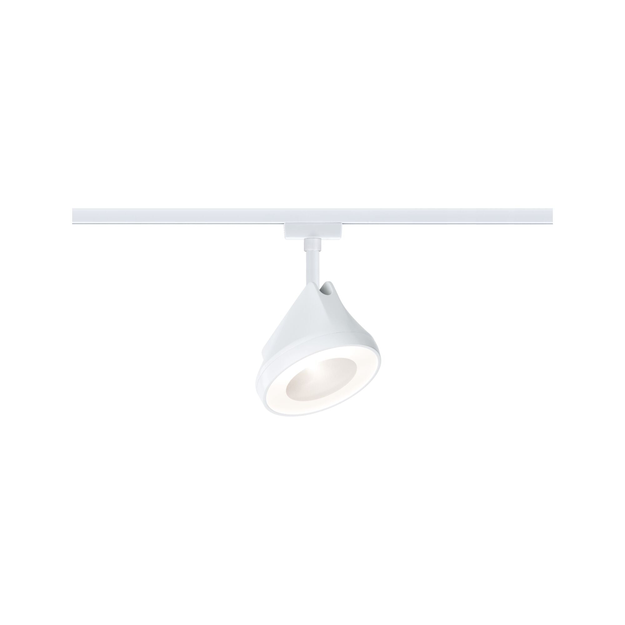 URail LED Schienenspot Arena Einzelspot 850lm 15W 2700K dimmbar 230V Signalweiß