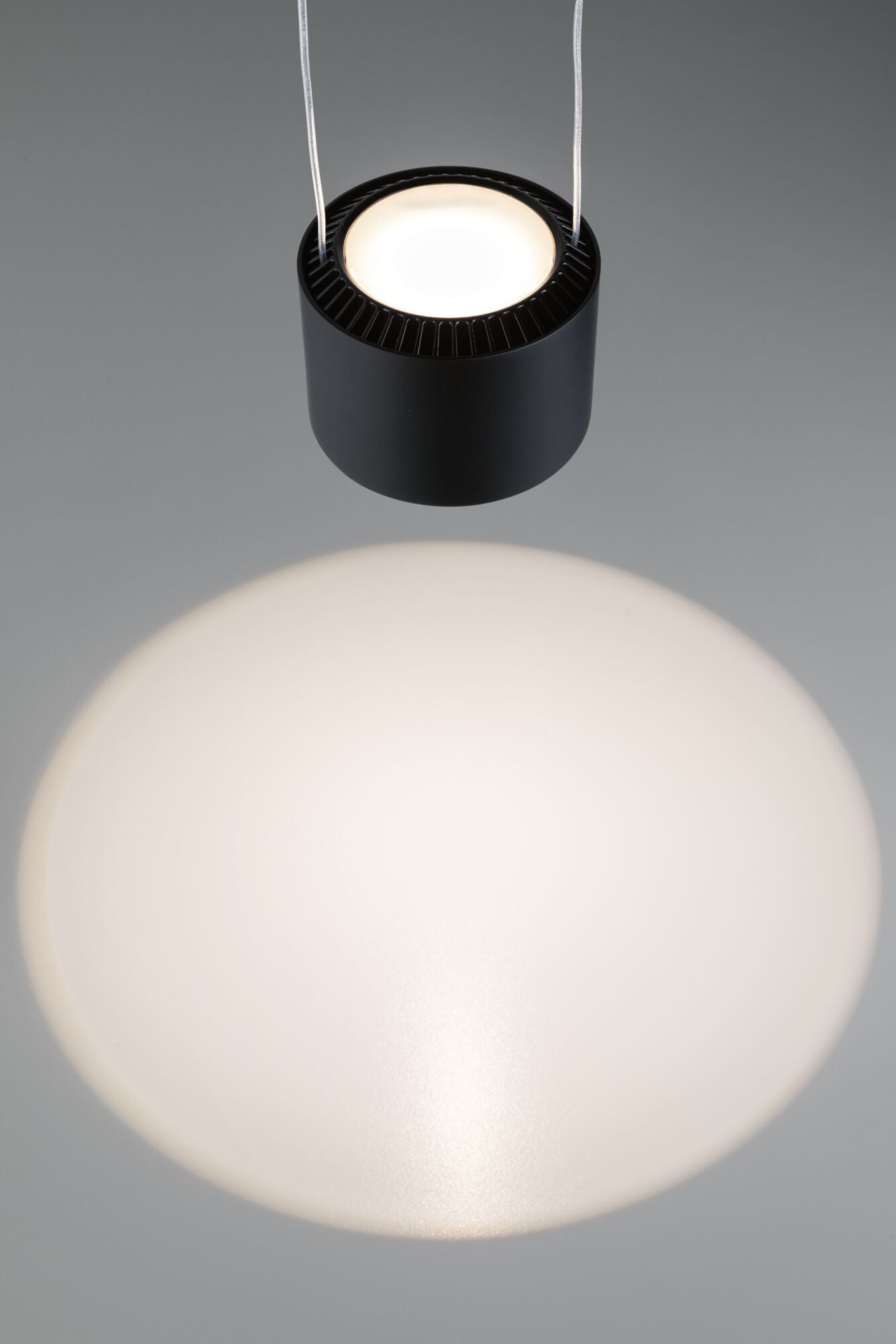 URail LED Pendel Aldan 860lm / 460lm 8,5 / 4,5W 2700K dimmbar 230V Schwarz matt