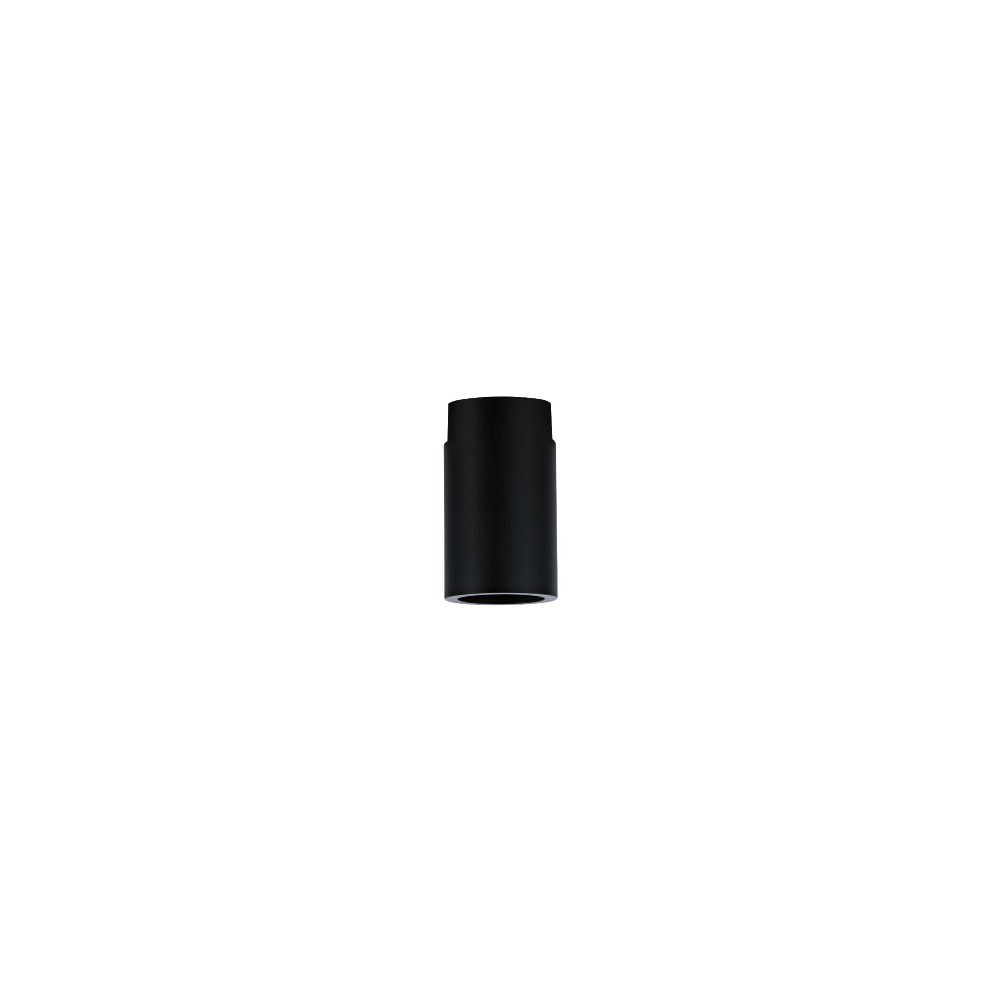 URail Schienenspot Socket Einzelspot E27 max. 20W dimmbar 230V Schwarz