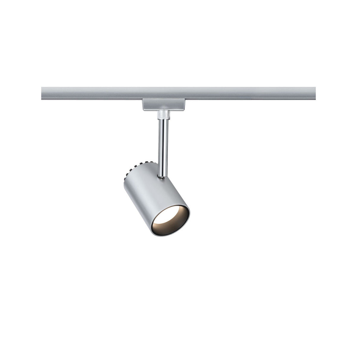 URail Schienenspot Shine Einzelspot 225lm 4,9W 2700K 230V Chrom matt