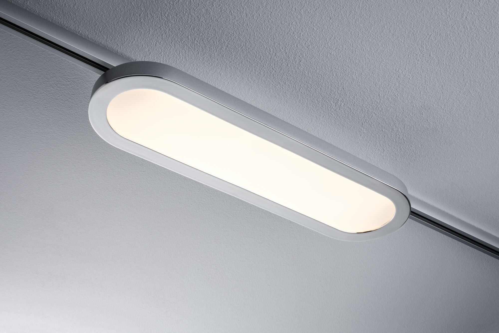 URail LED Panel Loop 480lm 7W 2700K 230V Chrom matt/Chrom