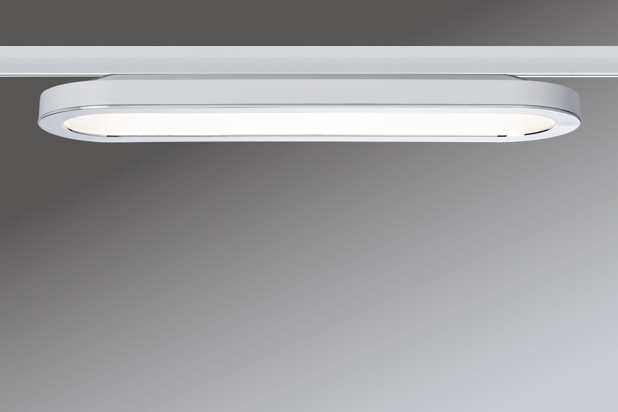 URail LED Panel Loop 480lm 7W 2700K 230V Weiß/Chrom