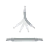 URail Verbinder Flex II 227x18mm max. 1000W Chrom matt