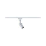 URail Schienenspot Pure I Einzelspot GU10 max. 10W dimmbar 230V Weiß/Chrom