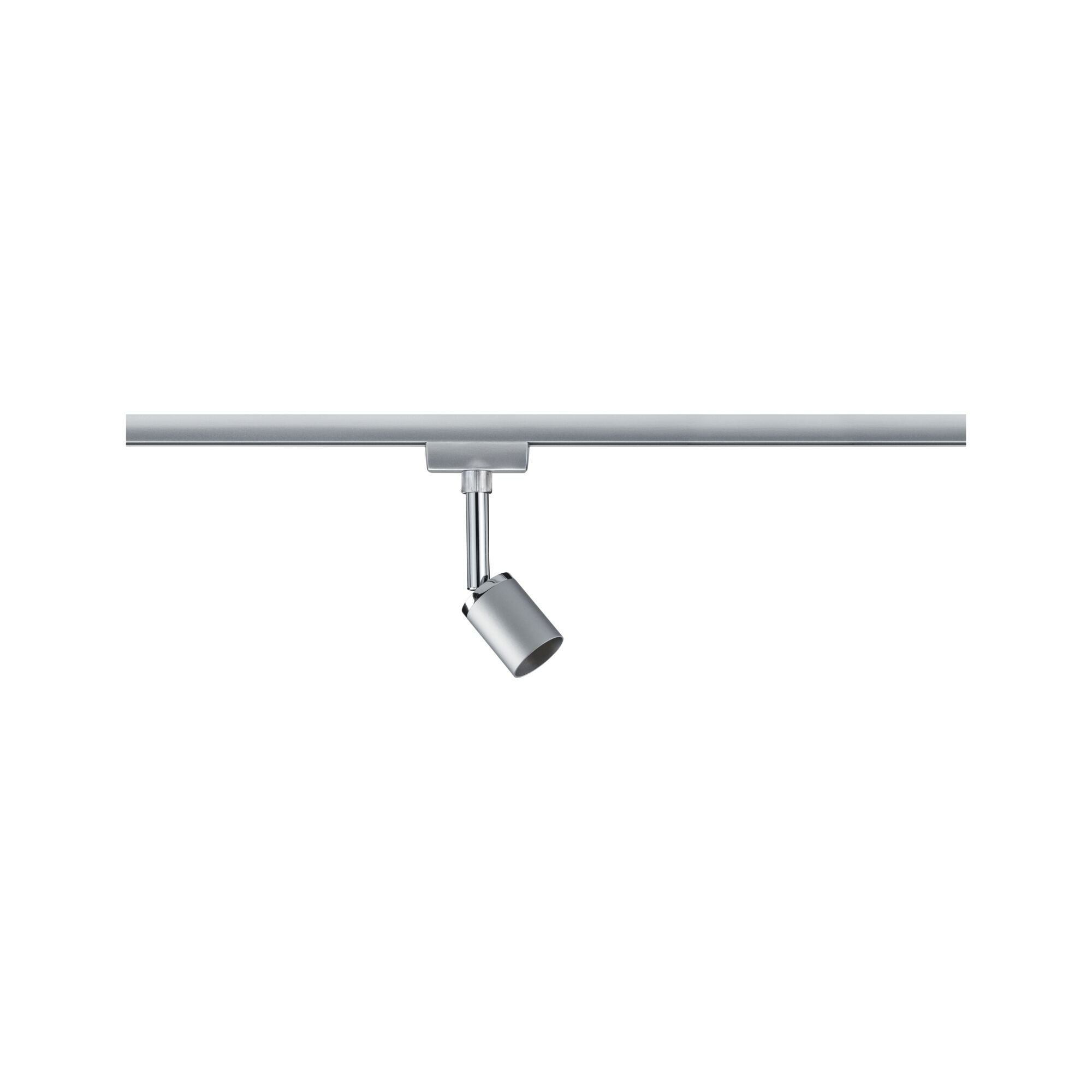 URail Schienenspot Pure II Einzelspot GU10 max. 10W dimmbar 230V Chrom matt/Chrom