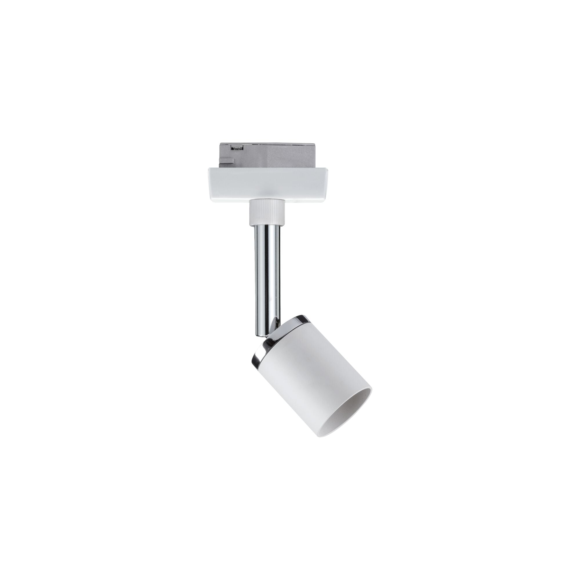 URail Schienenspot Pure II Einzelspot GU10 max. 10W dimmbar 230V Weiß/Chrom