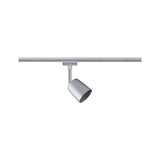 URail Schienenspot Cover Einzelspot GU10 max. 10W dimmbar 230V Chrom matt/Chrom