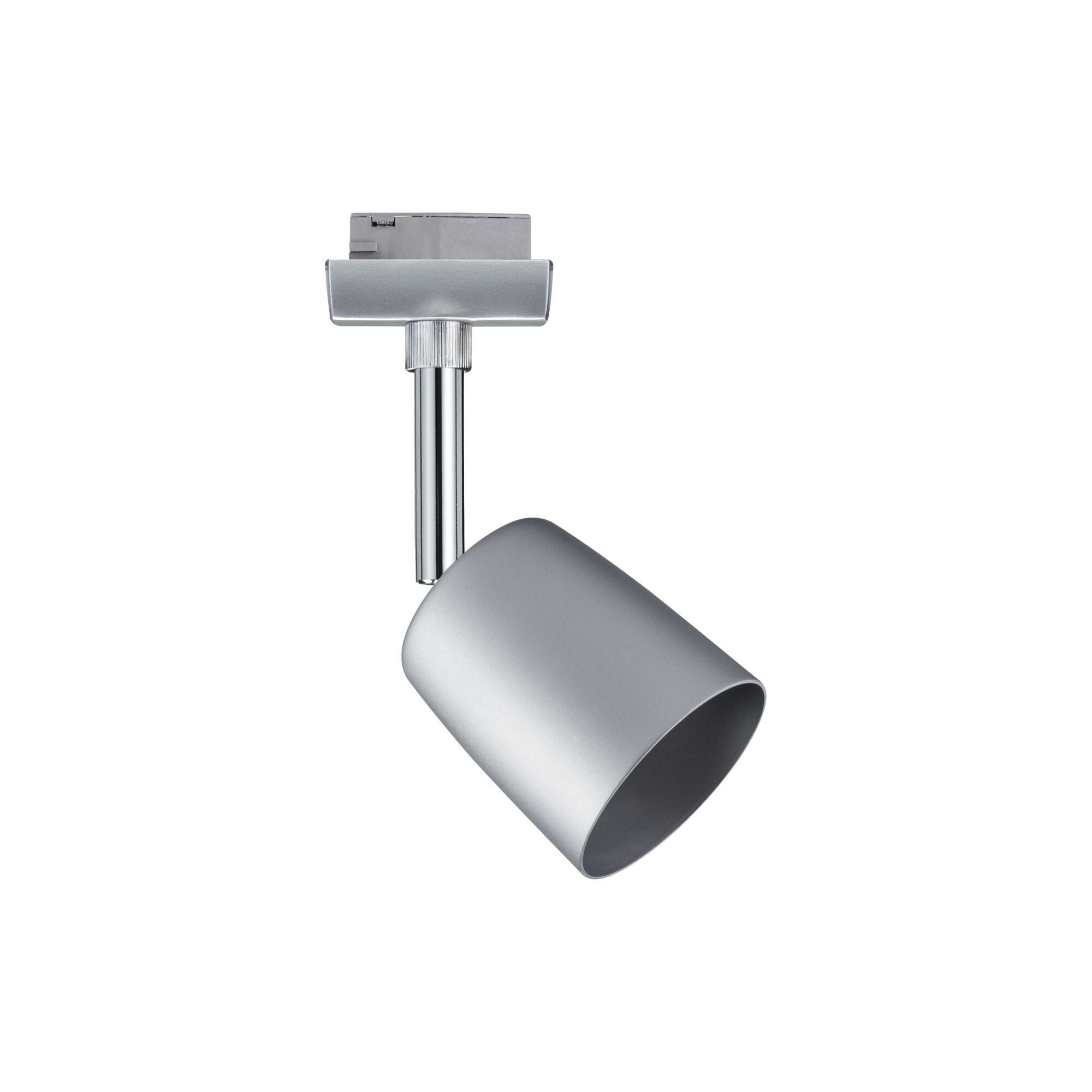 URail Schienenspot Cover Einzelspot GU10 max. 10W dimmbar 230V Chrom matt/Chrom