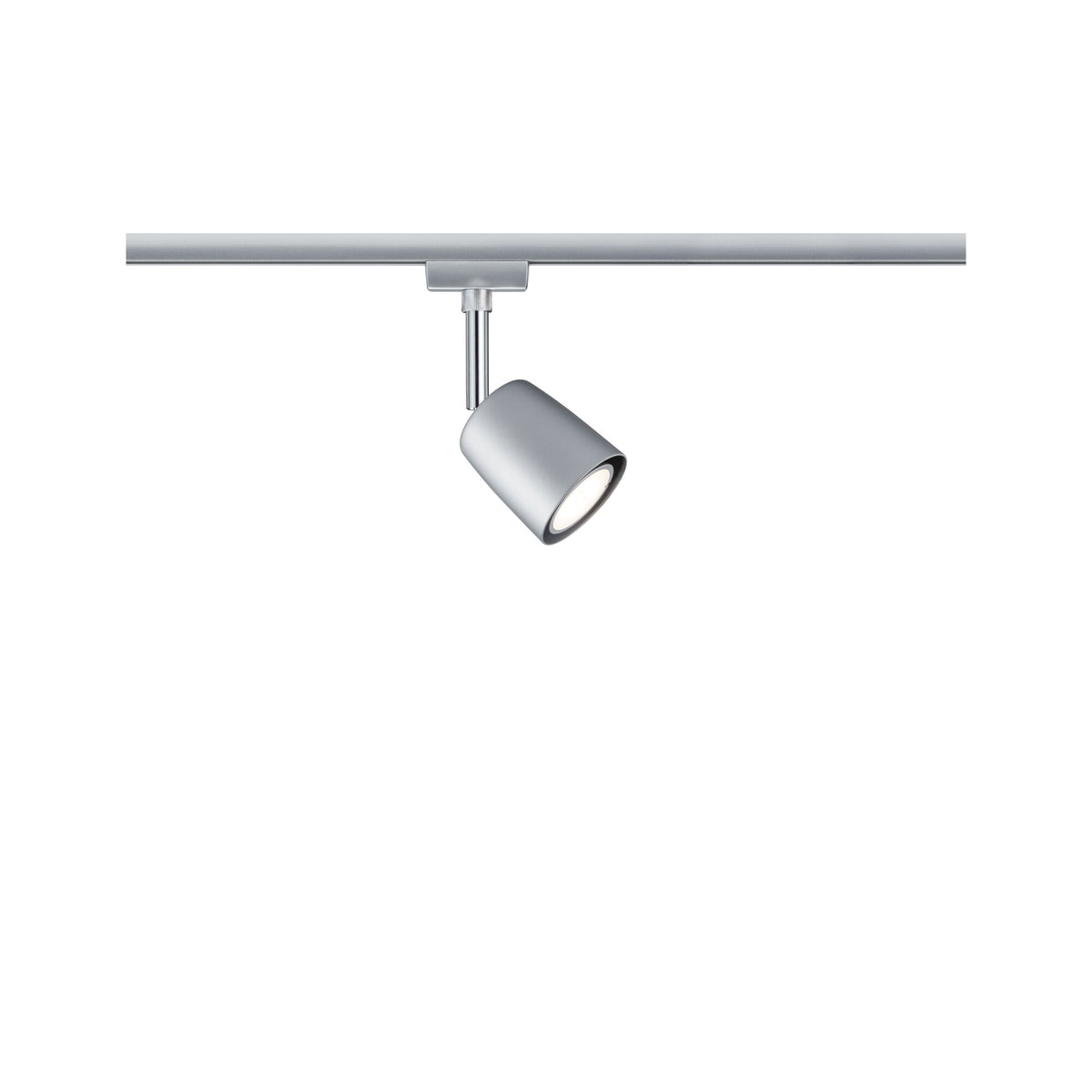 URail Schienenspot Cover Einzelspot GU10 max. 10W dimmbar 230V Chrom matt/Chrom