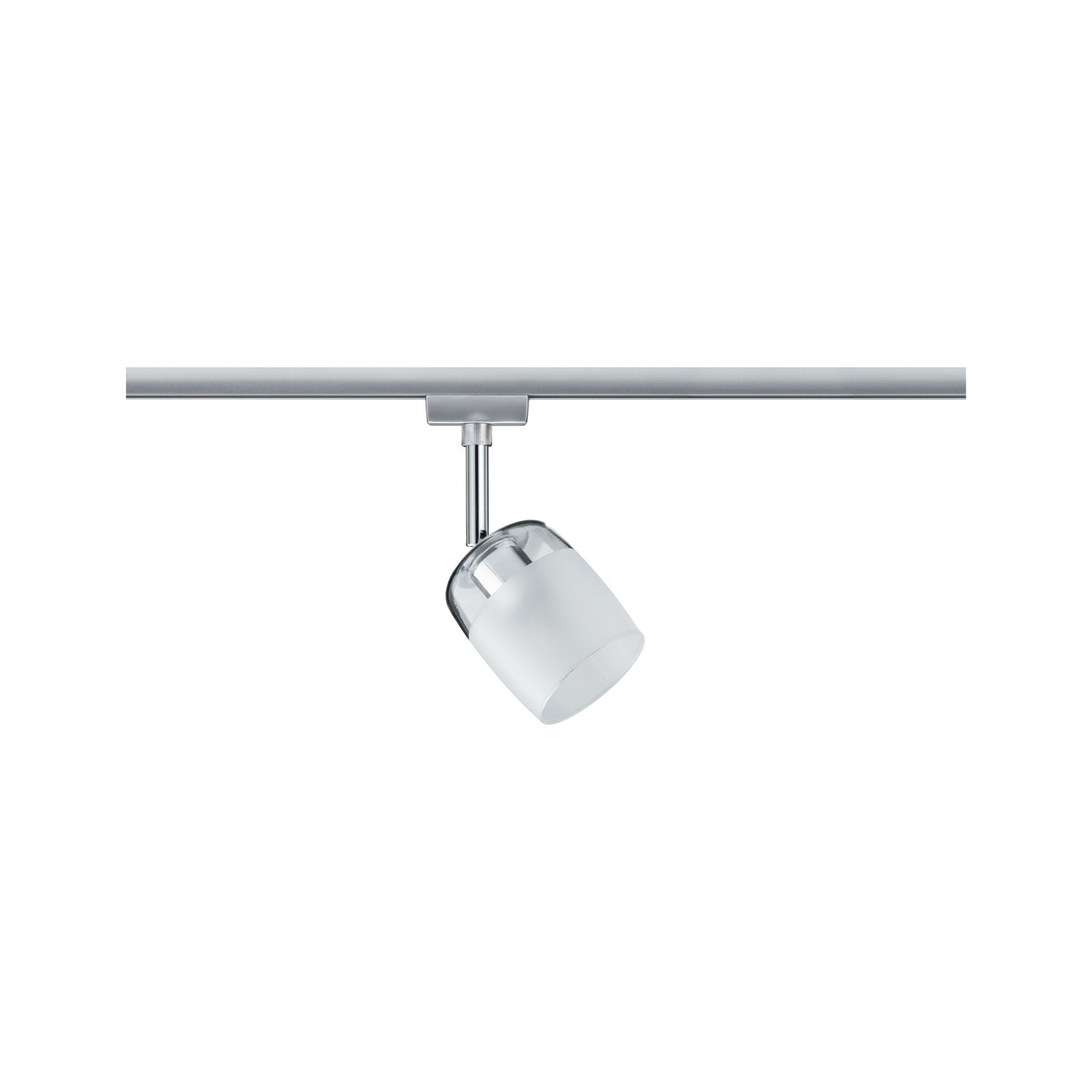 URail Schienenspot Blossom Einzelspot G9 max. 10W dimmbar 230V Chrom matt/Klar/Satin