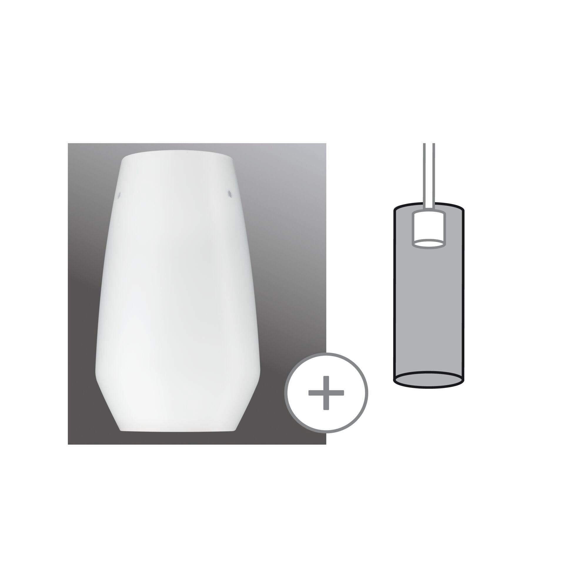 URail Schirm Vento 2Easy 170mm Opal