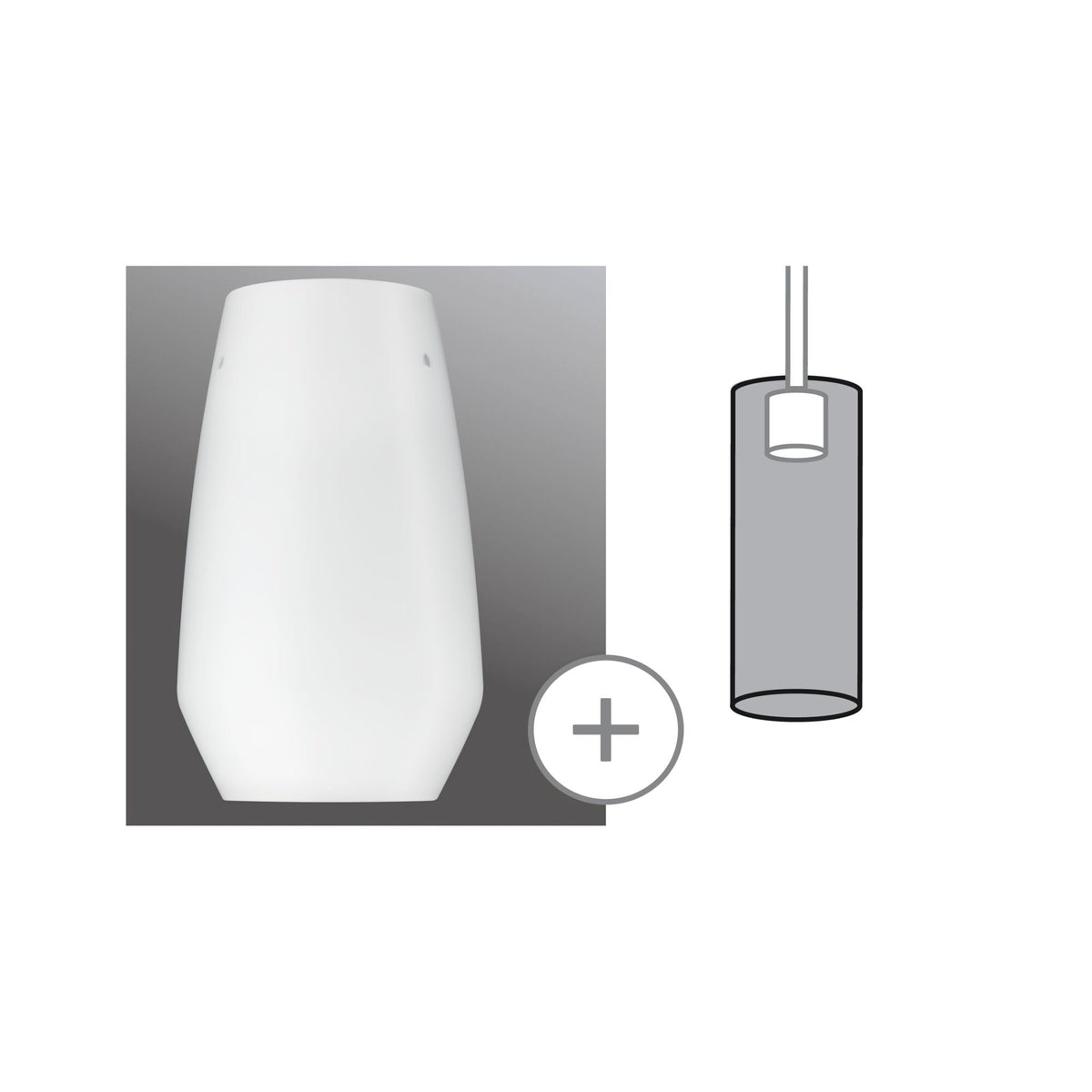 URail Schirm Vento 2Easy 170mm Opal