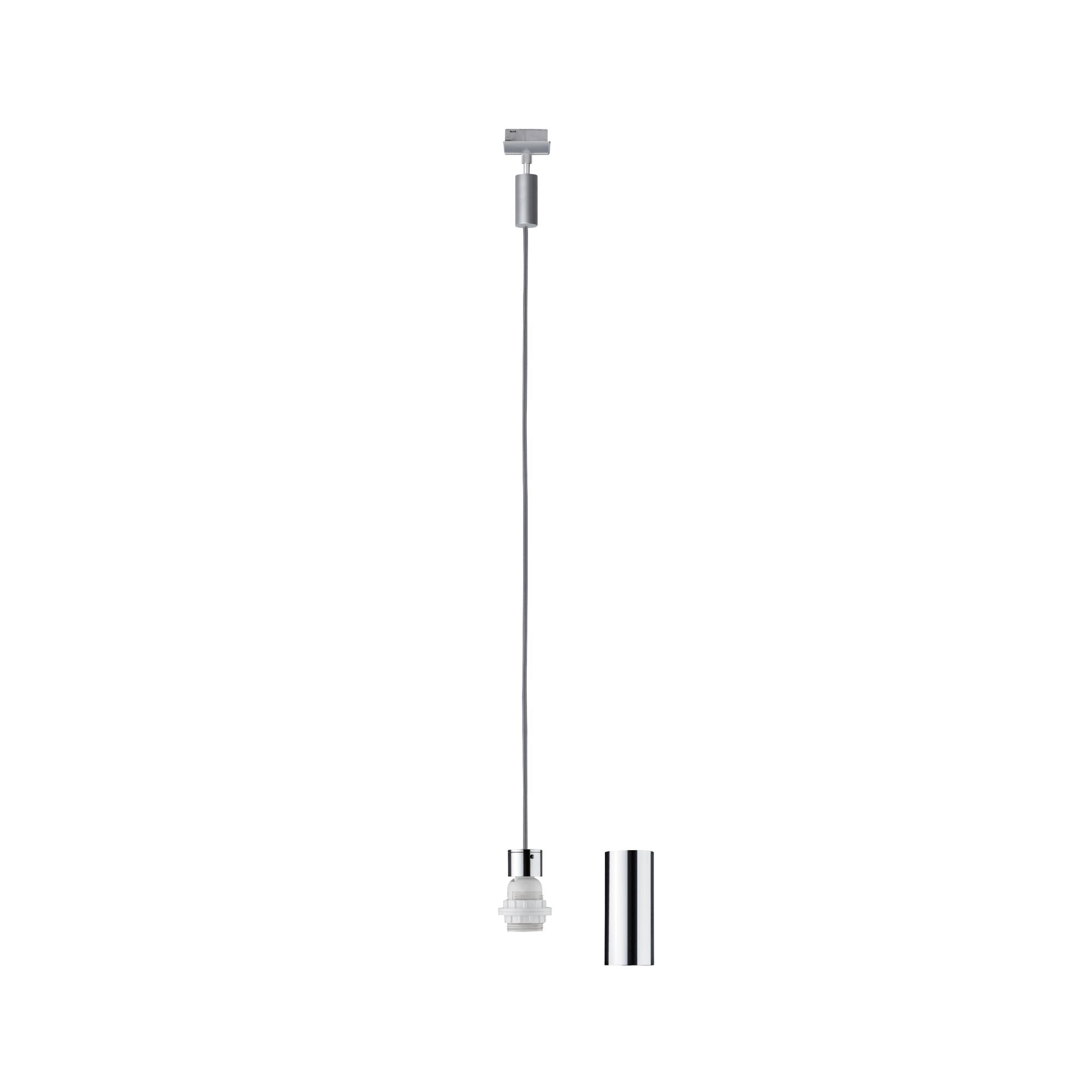 URail Pendel 2Easy E27 max. 20W dimmbar 230V Chrom matt/Chrom
