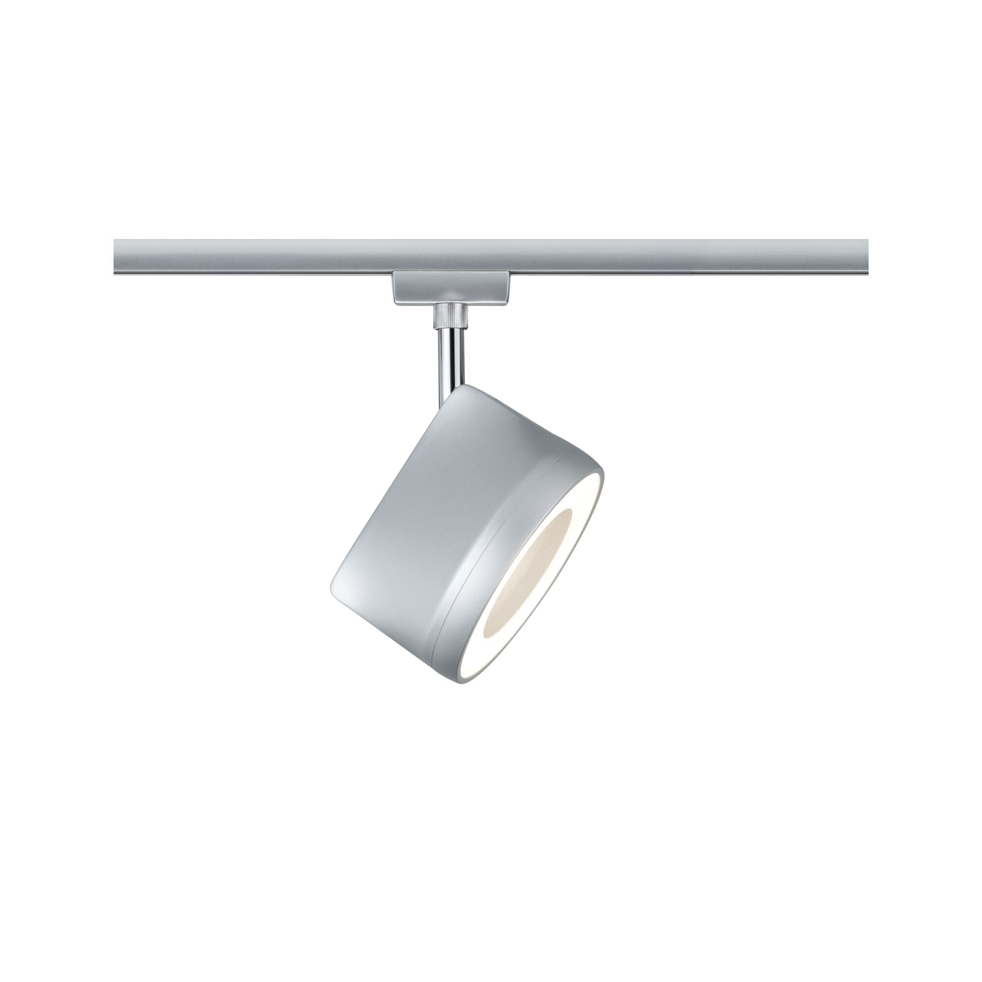 URail LED Schienenspot Arena Einzelspot 800lm 15W 2700K dimmbar 230V Chrom matt/Chrom