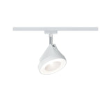 URail LED Schienenspot Arena Einzelspot 800lm 15W 2700K dimmbar 230V Weiß/Chrom