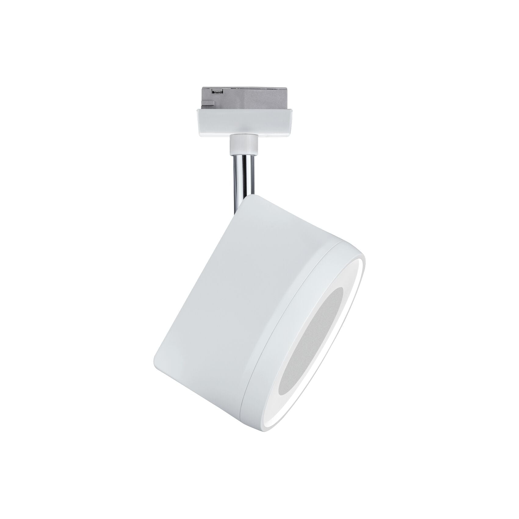 URail LED Schienenspot Arena Einzelspot 800lm 15W 2700K dimmbar 230V Weiß/Chrom