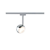 URail LED Schienenspot Capsule II Einzelspot 439lm 6,3W 2700K dimmbar 230V Chrom matt/Chrom