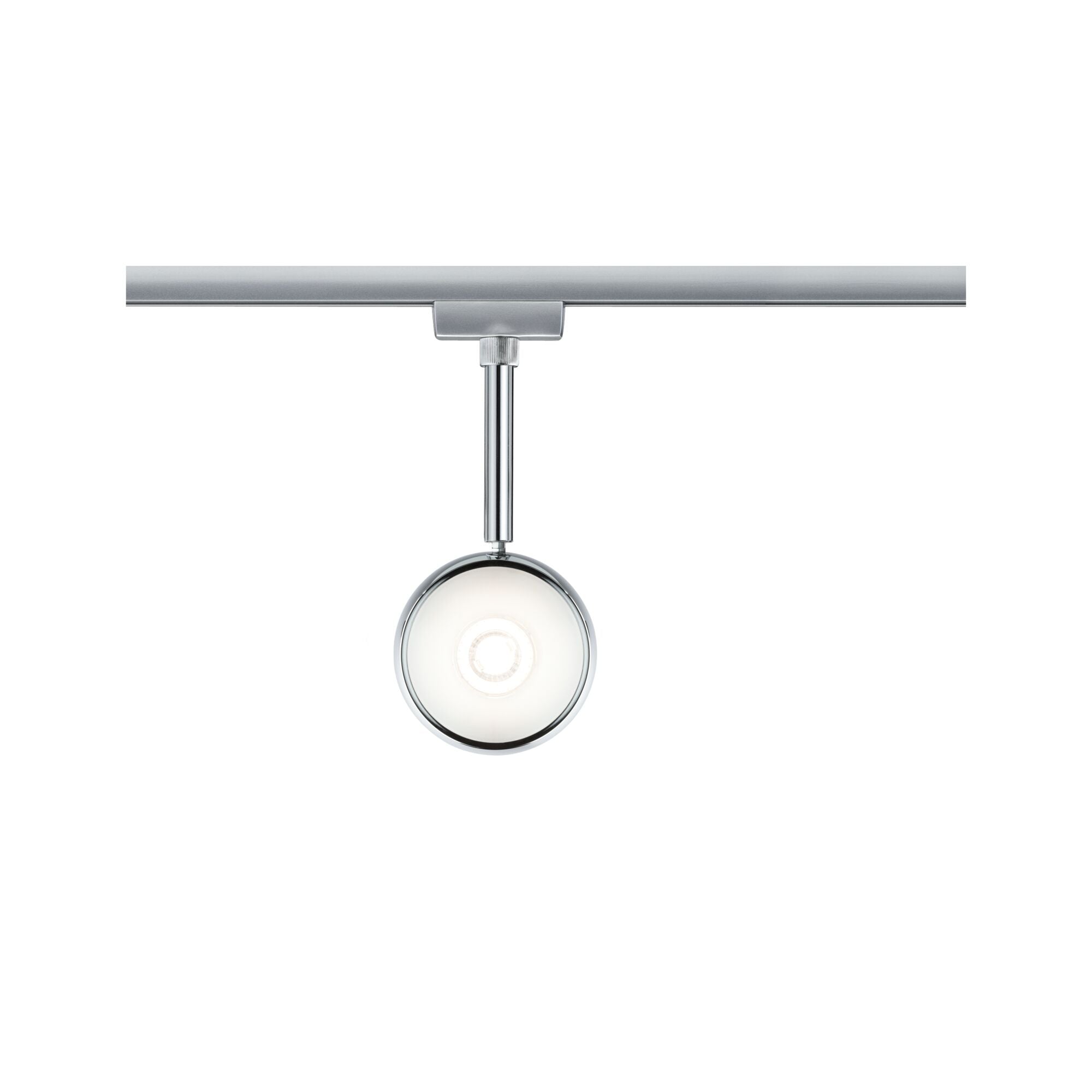 URail LED Schienenspot Capsule II Einzelspot 439lm 6,3W 2700K dimmbar 230V Chrom matt/Chrom