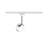 URail LED Schienenspot Capsule II Einzelspot 439lm 6,3W 2700K dimmbar 230V Weiß/Chrom
