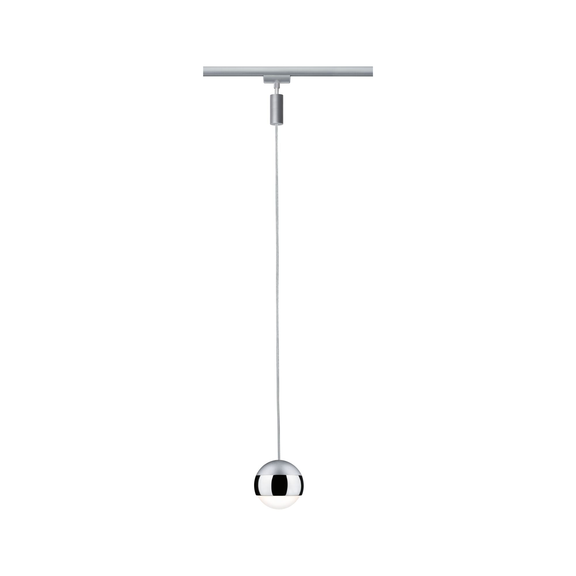 URail LED Pendel Capsule II 439lm 6,3W 2700K dimmbar 230V Chrom matt/Chrom