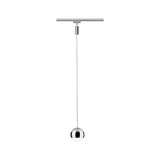 URail LED Pendel Capsule II 439lm 6,3W 2700K dimmbar 230V Chrom matt/Chrom