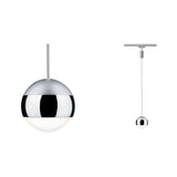 URail LED Pendel Capsule II 439lm 6,3W 2700K dimmbar 230V Chrom matt/Chrom