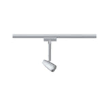 URail Schienenspot Barelli Einzelspot GU10 max. 10W dimmbar 230V Chrom matt/Chrom