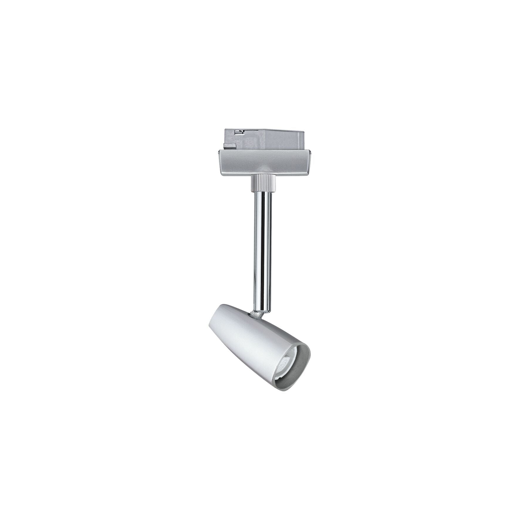URail Schienenspot Barelli Einzelspot GU10 max. 10W dimmbar 230V Chrom matt/Chrom