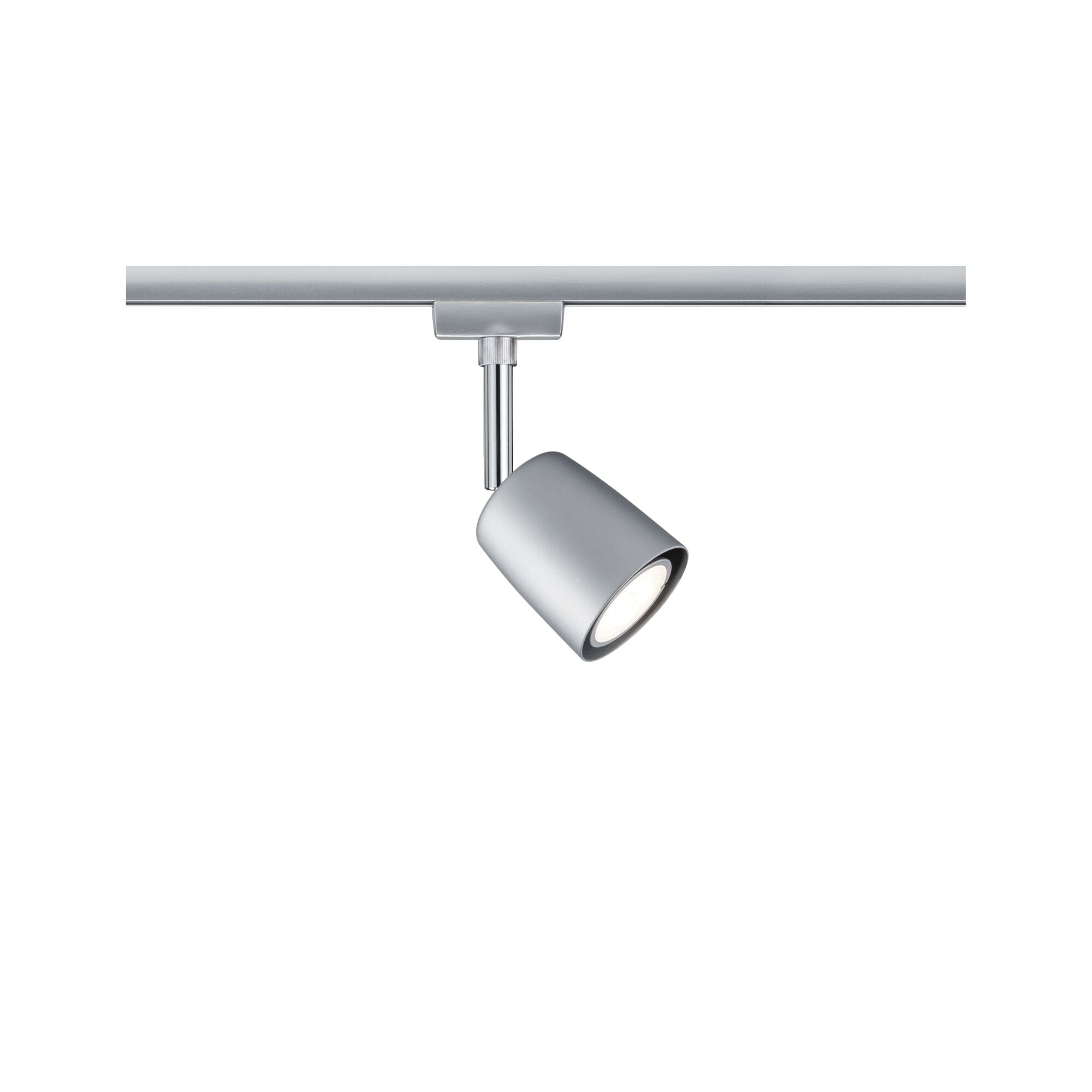 URail Schienenspot Cover Basisset GU10 max. 3x10W dimmbar 230V Chrom matt/Chrom