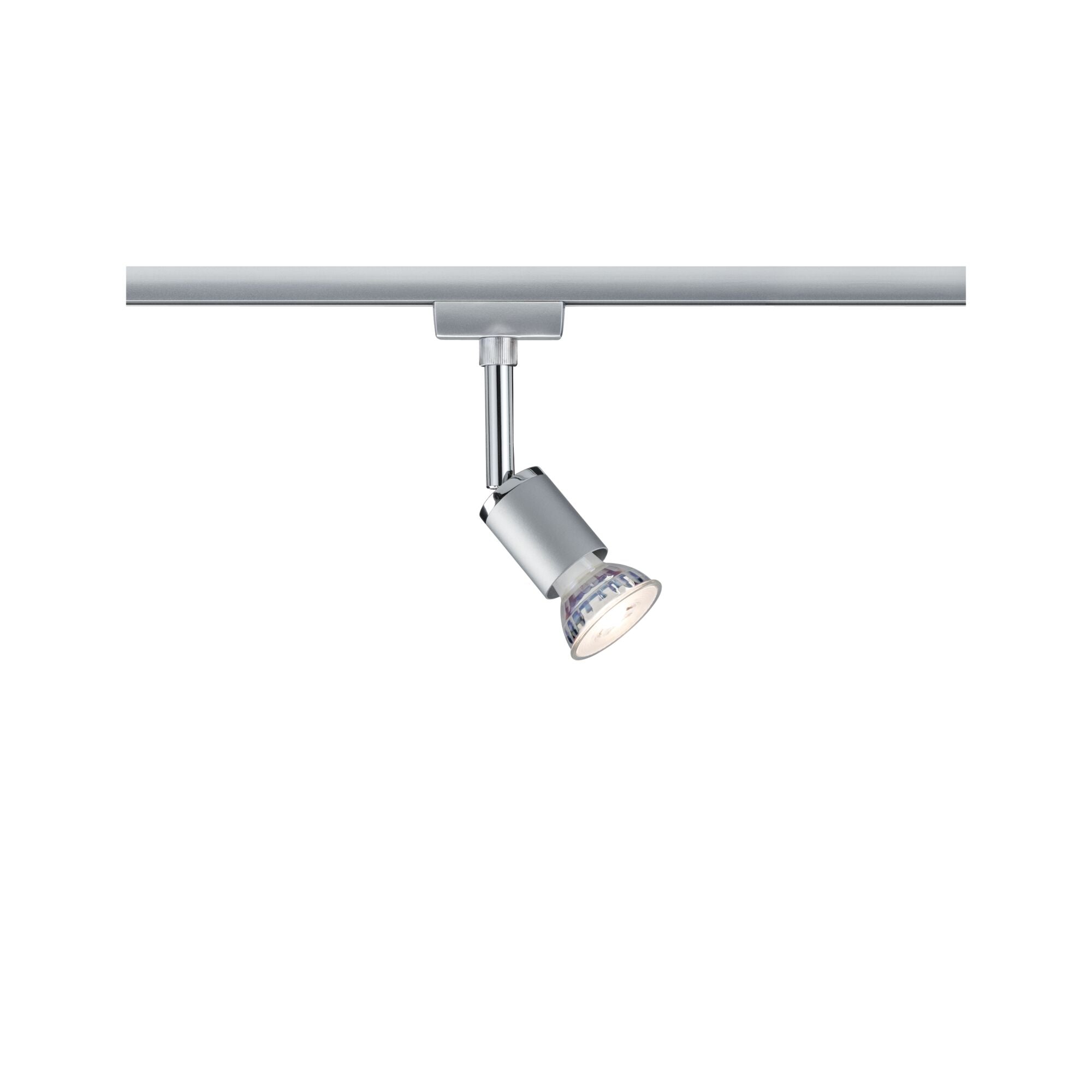 URail Schienenspot Pure II Basisset GU10 max. 3x10W dimmbar 230V Chrom matt/Chrom