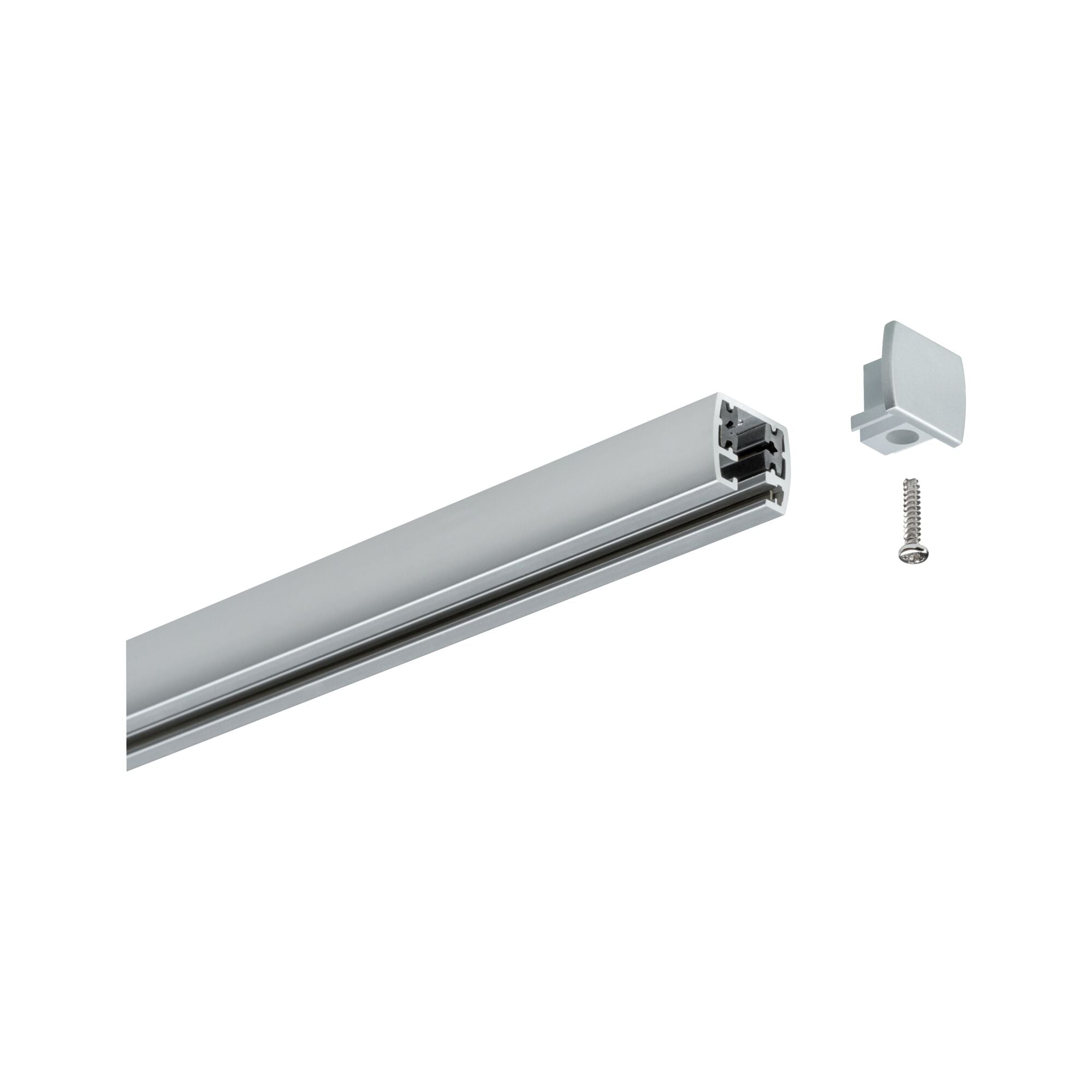 URail Verbinder 2er-Set Endkappe 2er-Set 13x21mm Chrom matt